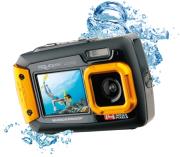 easypix aquapix w1400 active underwater camera orange photo