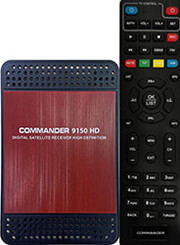 commander 9150 hd digital satellite receiver with reader photo