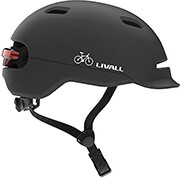 livall c20 smart cycling helmet black medium photo