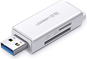 ugreen card reader cm104 usb 30 white 40753 photo