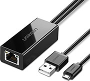 ugreen micro usb 20 to 1 fast ethernet black 30985 photo