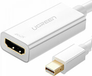 ugreen mini dp to hdmi converter 1080p md112 white 10460 photo