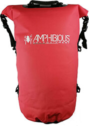 amphibious waterproof bag tube 40l red photo