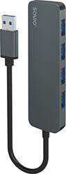 savio ak 53 adapter usb a 4 port hub usb 31 photo