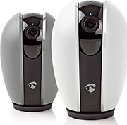 nedis wifici21cgy smartlife indoor camera wi fi full hd 1080p pan til dark grey white photo