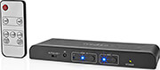 nedis vext3480at hdmi extractor 4k60hz 18gbps metal photo