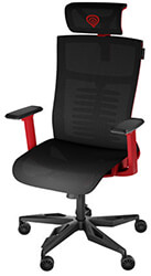 genesis nfg 1944 astat 700 ergonomic chair red photo