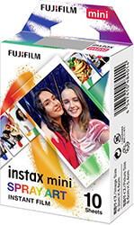 fujifilm instax mini film spray photo