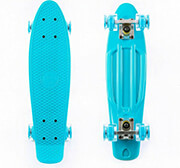 mini cruiser skateboard 225 galazio me led rodes fish photo
