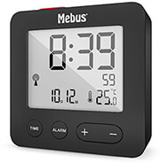 mebus 25801 radio alarm clock photo