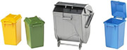 bruder garbage can set photo