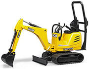 bruder jcb micro excavator 8010 cts yellow black photo