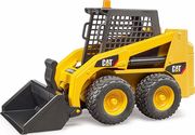 bruder cat skid steer loader yellow black photo