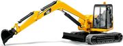 bruder cat mini excavator yellow photo