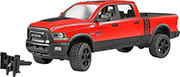 bruder ram 2500 power wagon red black photo