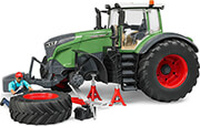 bruder fendt 1050 vario with mechanic and workshop equipment photo bruder fendt 1050 vario with mechanic and workshop equipment photo