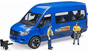 bruder mercedes benz sprinter transfer with driver photo