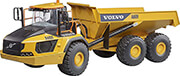 bruder volvo a60h dumper yellow black photo