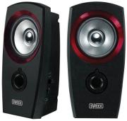 sweex sp041 20 speaker set usb black red photo