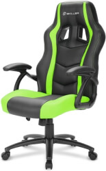 sharkoon skiller sgs1 gaming seat black green photo