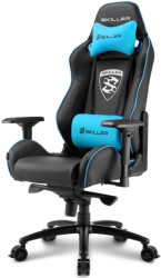 sharkoon skiller sgs3 gaming seat black blue photo