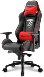 sharkoon skiller sgs3 gaming seat black red photo