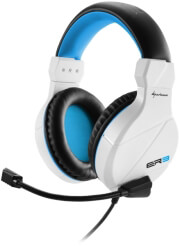 sharkoon rush er3 gaming stereo headset white photo