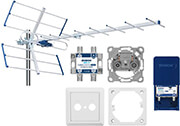 edision olokliromeno kit egkatastasis keraias yagi 12db 5g 21 48 photo