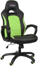 nitro concepts c80 pure gaming chair black green photo