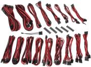 bitfenix alchemy 20 psu cable kit csr series black red photo bitfenix alchemy 20 psu cable kit csr series black red photo