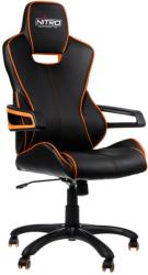 nitro concepts e200 race gaming chair black orange photo