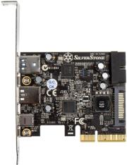silverstone sst ecu05 1x usb31 typ c 2x usb30 2x internal usb30 pcie card photo silverstone sst ecu05 1x usb31 typ c 2x usb30 2x internal usb30 pcie card photo