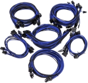 super flower sleeve cable kit pro black blue photo