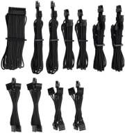 corsair premium individually sleeved psu cables pro kit type 4 gen 4 black photo