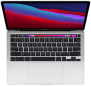 laptop apple macbook pro 13 2020 myda2n a apple m1 8 core 8gb 256gb ssd silver photo