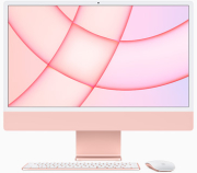 apple imac mgpm3ze a 24 retina 45k apple m1 8 core 8gb 256gb 8 core m1 gpu pink 2021 photo