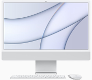 apple imac mgpd3ze a 24 retina 45k apple m1 8 core 8gb 512gb 8 core m1 gpu silver 2021 photo