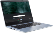 laptop acer chromebook 314 cb314 1ht c6xm 14 fhd intel n4000 4gb 64gb google chrome os photo