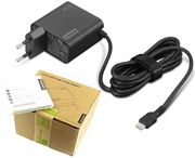 lenovo 65w usb c adapter eu pin 4x21l54610 photo