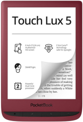 pocketbook touch lux 5 rubyred photo pocketbook touch lux 5 rubyred photo