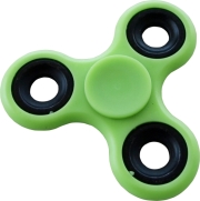 spinner glowing in the dark luminous green photo