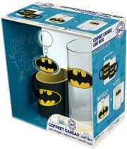 dc comics gift box glass 29cl keyring pvc mini mug batman photo