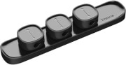 baseus peas cable clip magnetic organizer for cables black photo