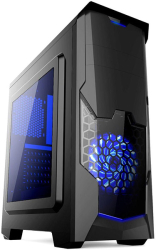 case makki 8804 blue gaming atx usb 30 photo