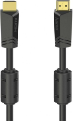 hama 205009 high speed hdmi cable plug plug 4k ethernet gold plated 10m photo