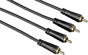 hama 122285 audio cable 2 rca plugs 2 rca plugs gold plated 10 m photo hama 122285 audio cable 2 rca plugs 2 rca plugs gold plated 10 m photo