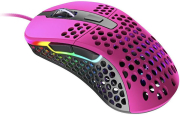 gaming mouse xtrfy m4 pink rgb