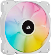 corsair icue sp120 rgb elite 120mm white pwm fan single pack photo