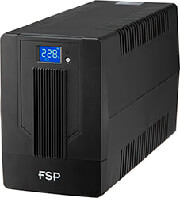 ups fsp group ifp2000 2000va 1200w line interactive lcd 2x schuko 2xiec 2x rj11 rj45 photo