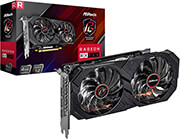 vga asrock radeon rx 560 phantom gaming elite 4gb gddr5 pci e retail photo